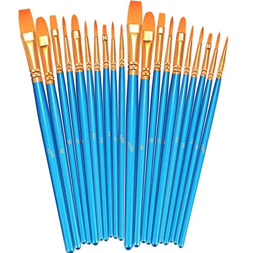 BOSOBO Paint Brushes Set Review – 20pcs Artist Brushes Tested
