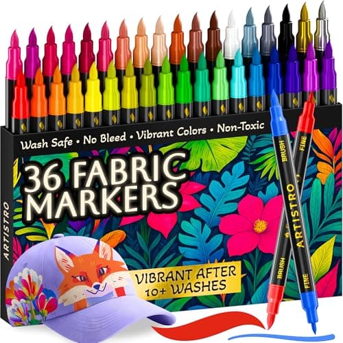 ARTISTRO 36 Dual-Tip Fabric Markers Review – Worth It in 2025?