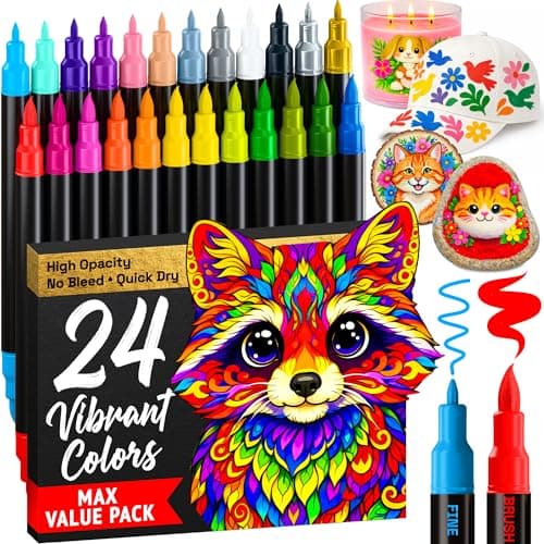 ARTISTRO 24 Acrylic Paint Markers Review – Are They Worth It?