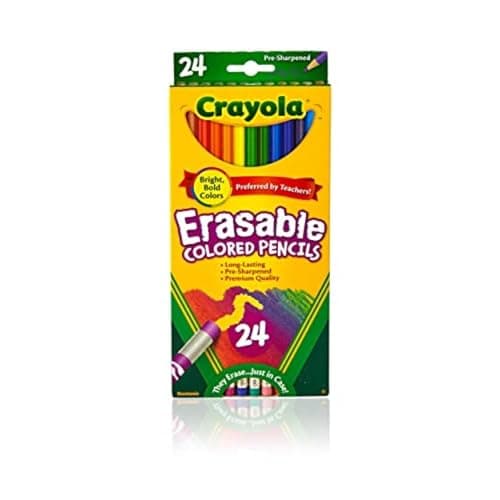 Crayola Erasable Colored Pencils (24ct) Review