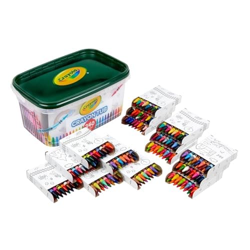 Crayola Crayon Tub 240-Count Review: The Classroom Crayon King?