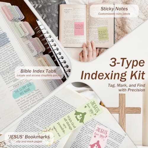 XKDOUS Bible Study Supplies Journaling Kit, Morandi Colored Bible Study Kit Journaling Supplies with 12 Pastel Highlighter and 90 Index Tabs Set, 5 Smooth Pens and More, Christian Gifts for Women