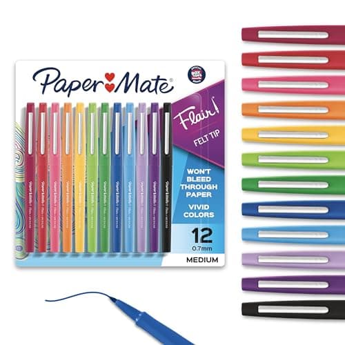 Paper Mate Flair Pens Review – Medium Point 12-Pack (2025)