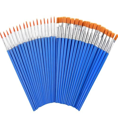 60 Pcs Paint Brushes Review – Budget Bulk Set Worth It?
