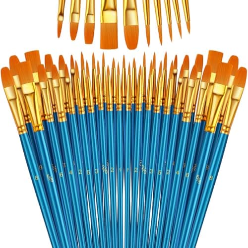 LIDCOM Paint Brushes Set Review – 5 Pack 50 Pcs Worth Buying?