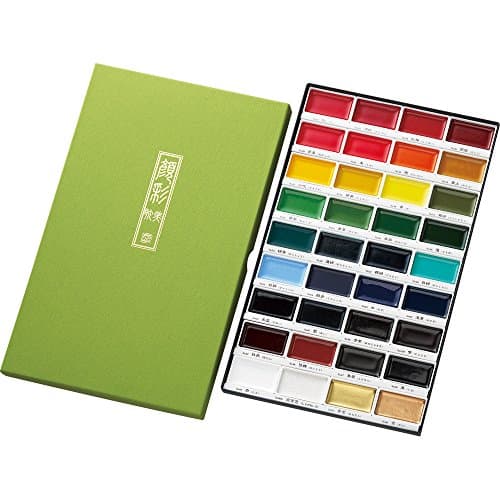 Kuretake Gansai Tambi Watercolor Set 36 Colors Review