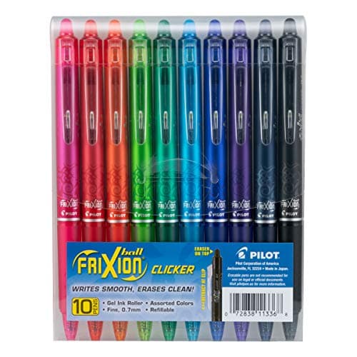 Pilot FriXion Clicker Pens Review: The Best Erasable Gel Pen?