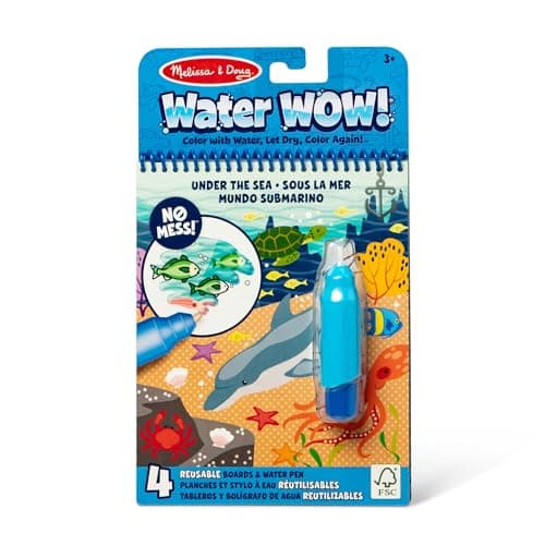 Melissa & Doug Water Wow! – recenzja bezpiecznej książeczki do kolorowania wodą