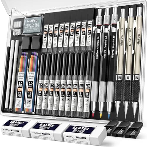 Nicpro 35PCS Art Mechanical Pencil Set – Svensk Recension 2025