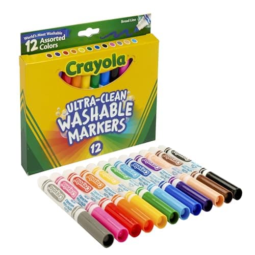 Recenzja Crayola Broad Line Markers – markery dla dzieci 12 szt.