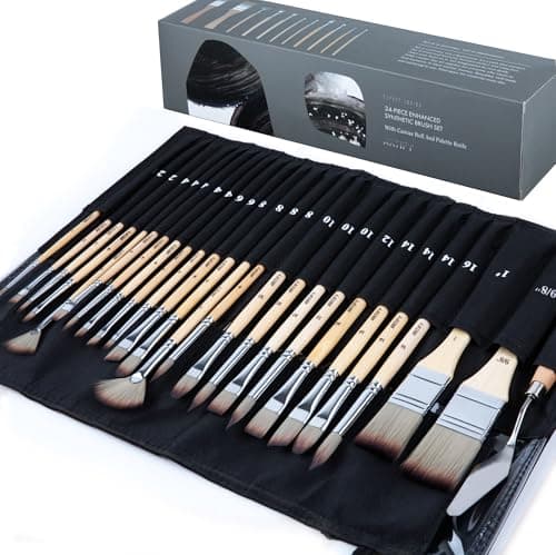 ARTIFY Paint Brush Set Review – 25 Professional Nylon Brushes Tested
