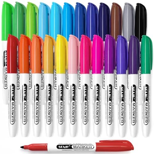 SFAIH 24 Colors Permanent Markers Review – Worth It?