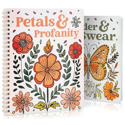 ZICOTO Coloring Book Set of 2 Review: Funny Floral Designs for Adult Relaxation