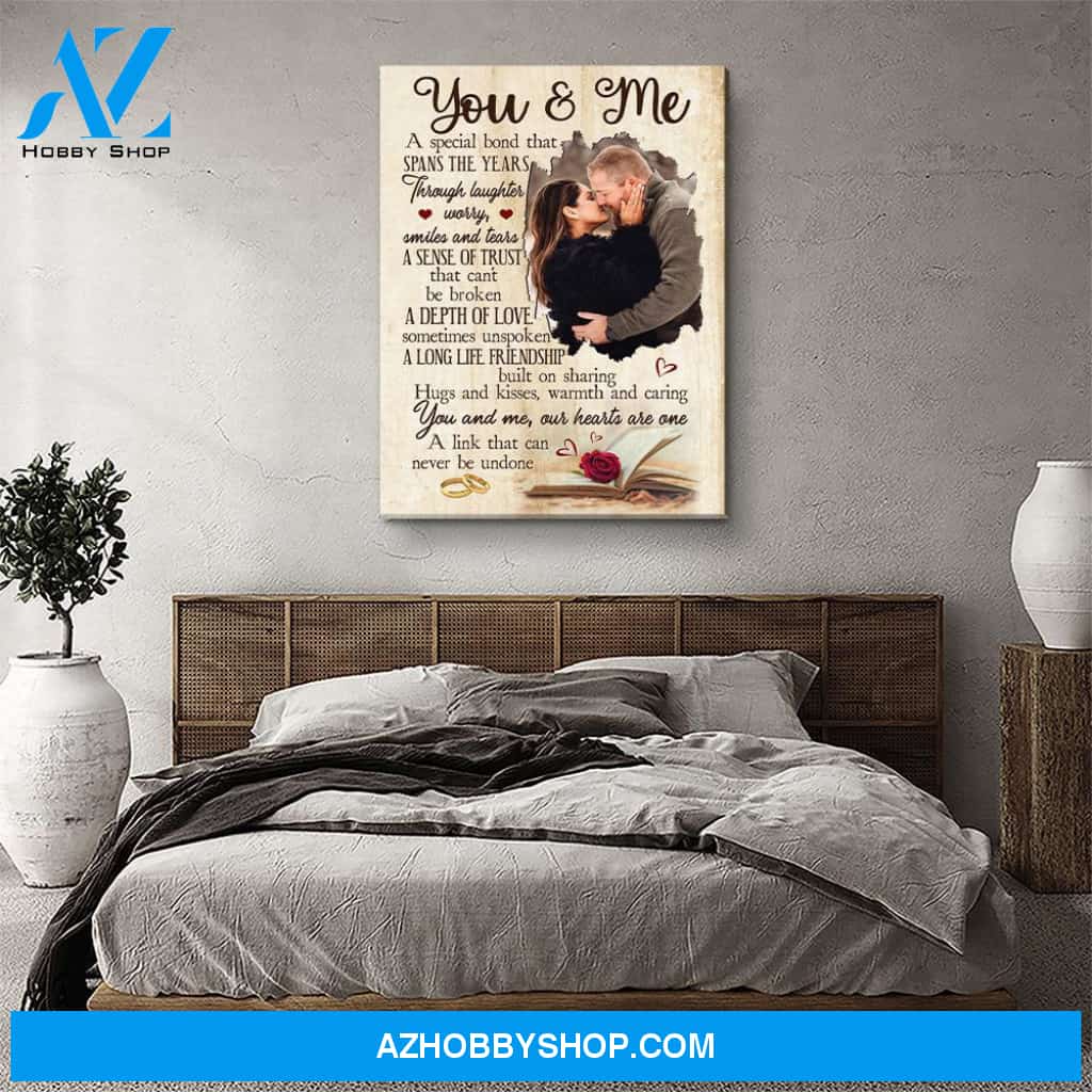 A Depth Of Love - Personalized Custom Photo Canvas