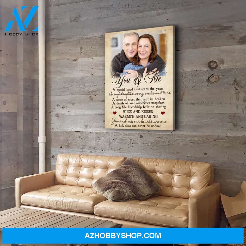 A Depth Of Love - Personalized Custom Photo Canvas
