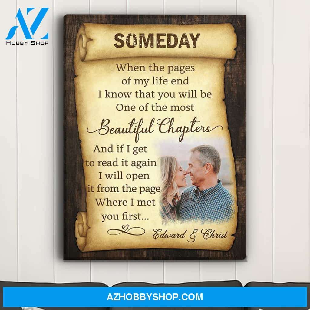 Beautiful Chapters 2 - Personalized Custom Photo Canvas