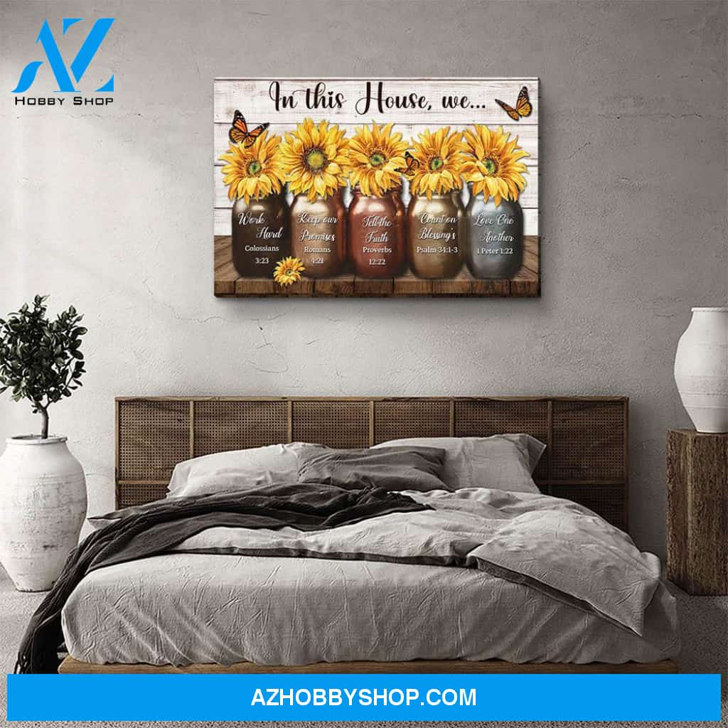 House Rules - Premium Matte Canvas
