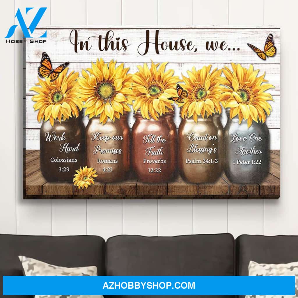 House Rules - Premium Matte Canvas