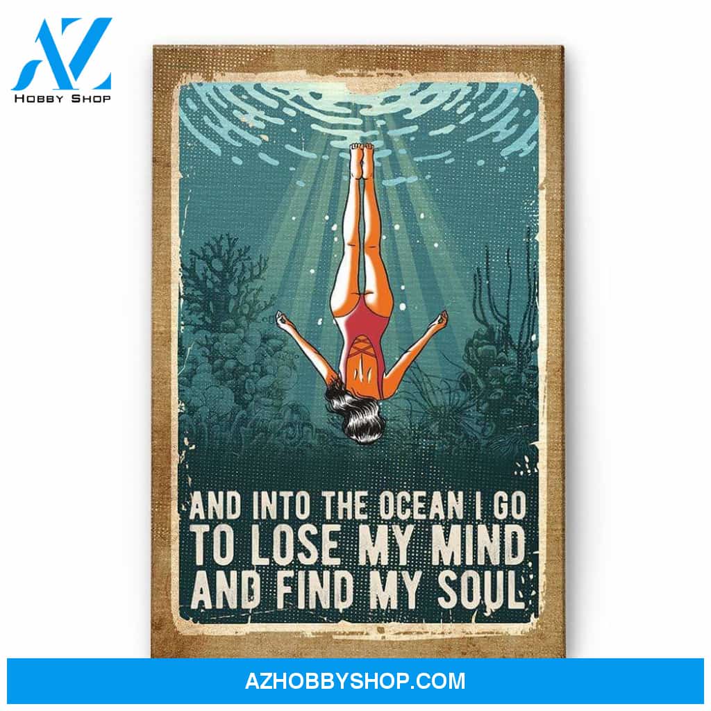 I Go To Lose My Mind And Find My Soul Canvas