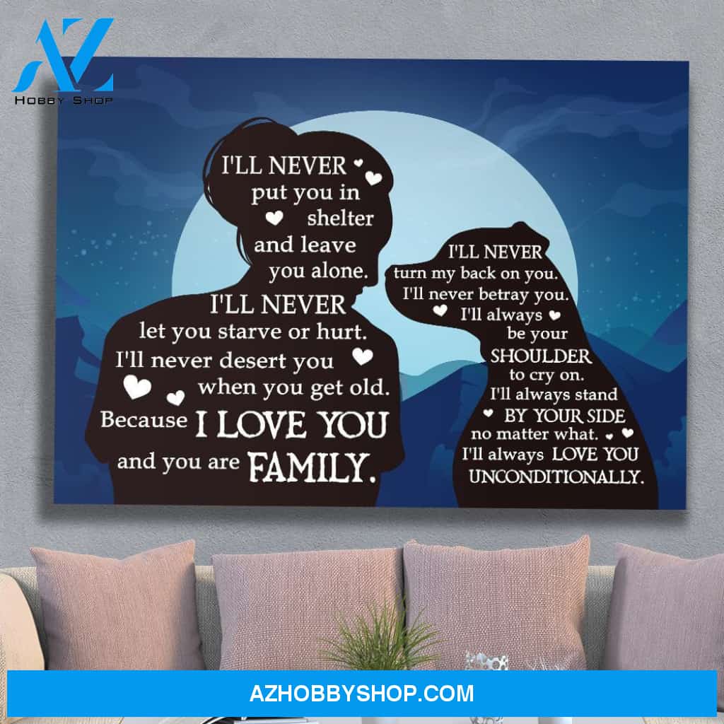 I Will Never - Premium Matte Canvas