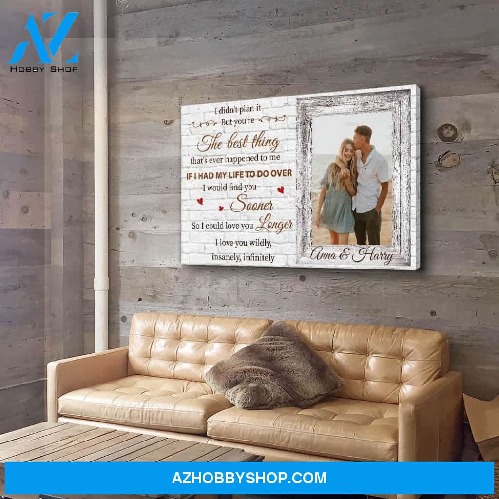 Infinitely Love - Personalized Custom Photo Canvas