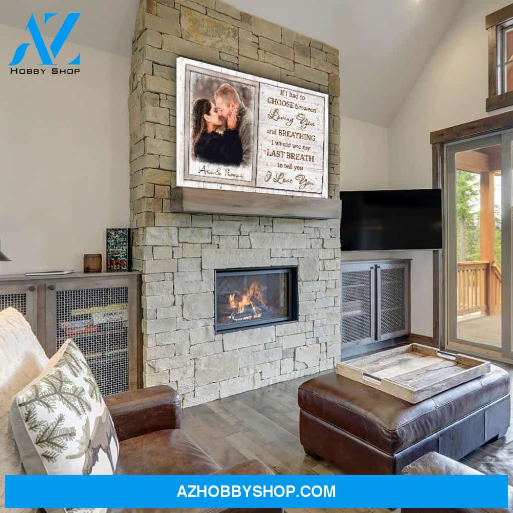 Loving You - Personalized Custom Photo Canvas