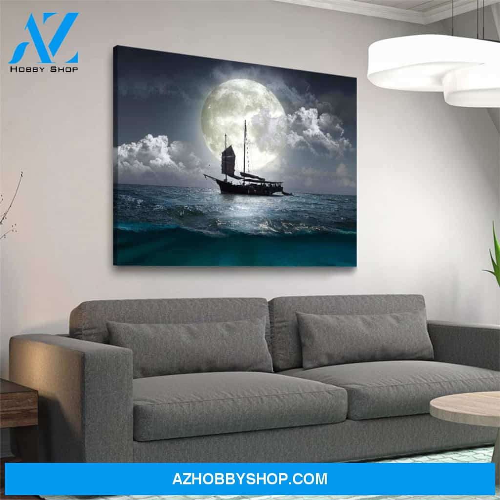 Moonlit Ship