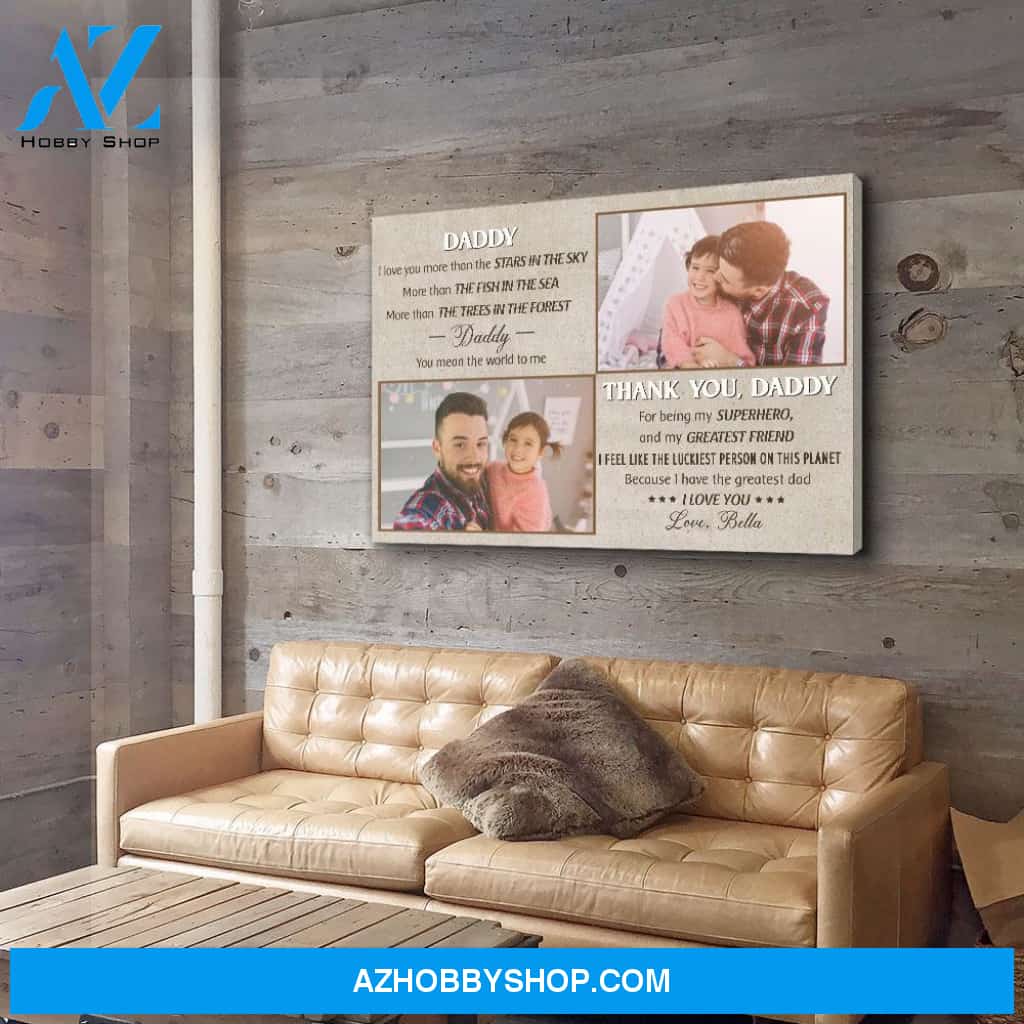 On This Planet - Personalized Custom Photo Canvas