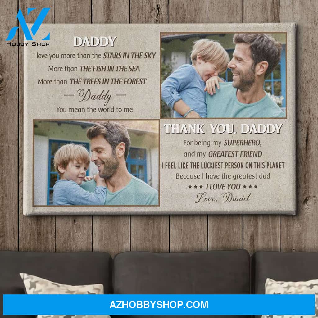 On This Planet - Personalized Custom Photo Canvas