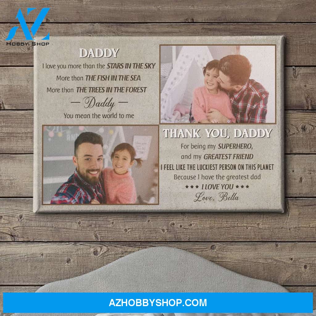 On This Planet - Personalized Custom Photo Canvas