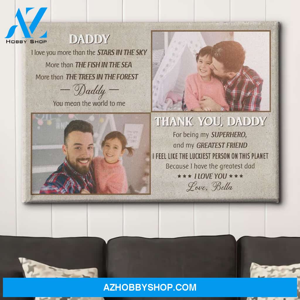 On This Planet - Personalized Custom Photo Canvas