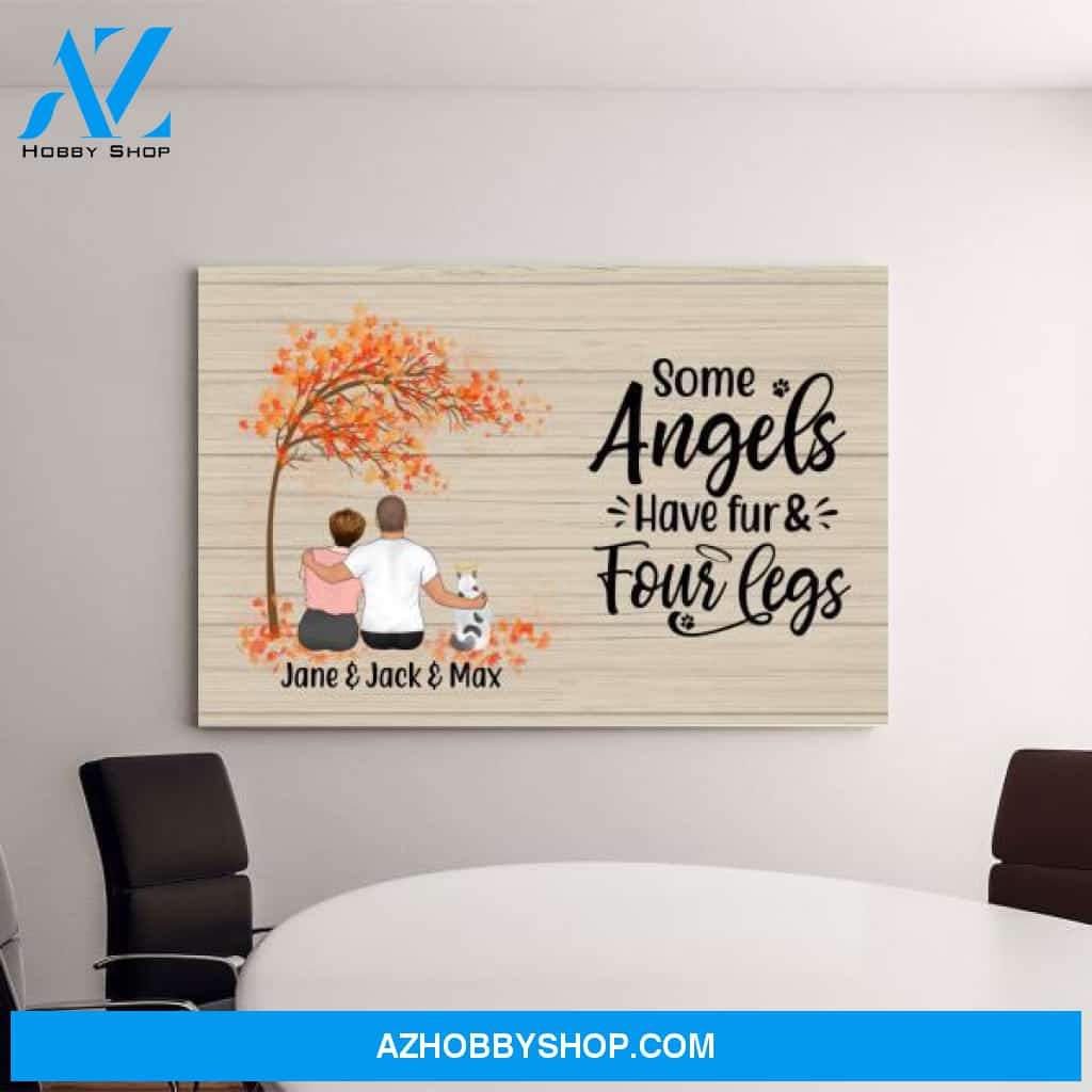 Personalized Canvas, Memorial Gifts for Dog Loss, Cat Loss, Sympathy Gift, Gift for Pet Lovers