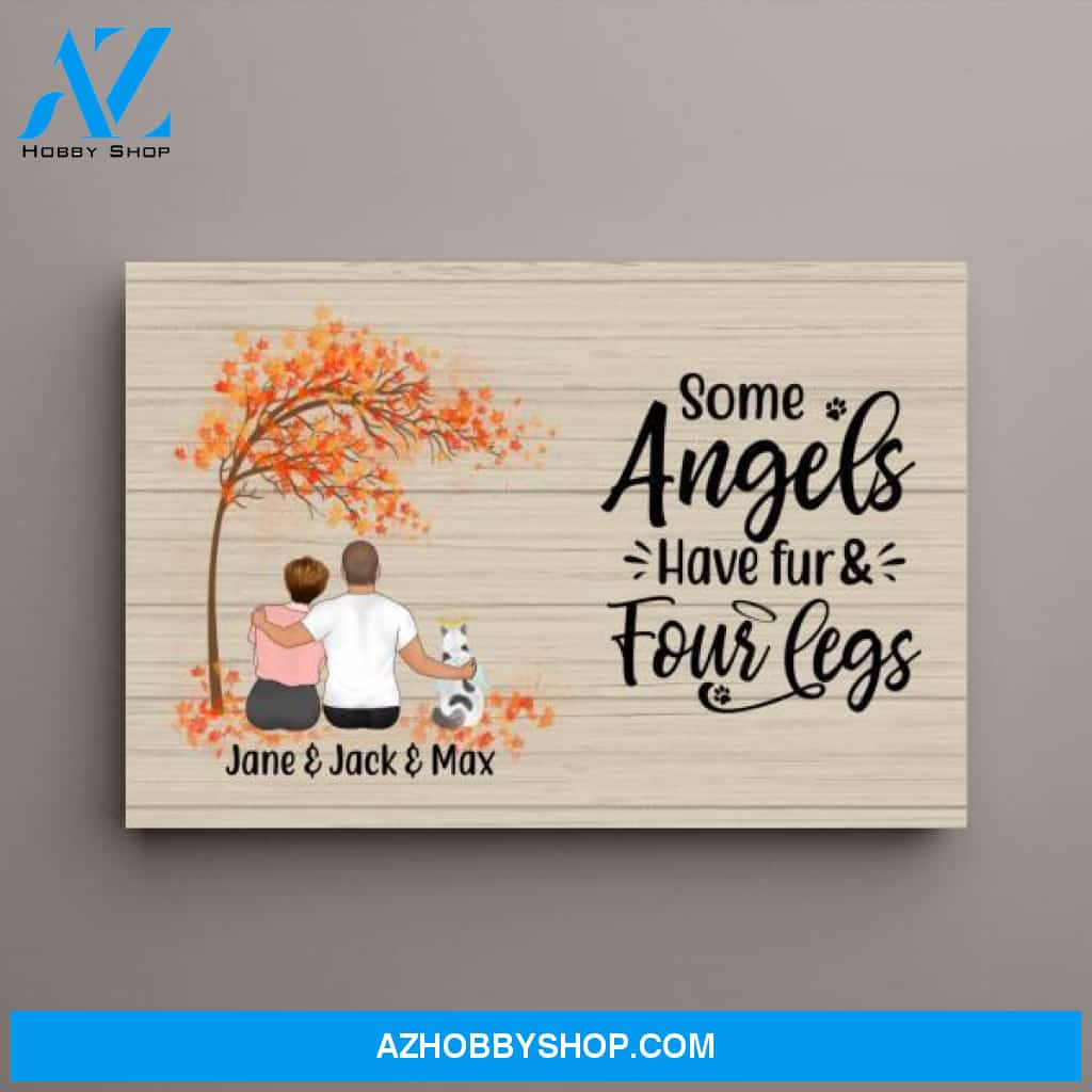 Personalized Canvas, Memorial Gifts for Dog Loss, Cat Loss, Sympathy Gift, Gift for Pet Lovers