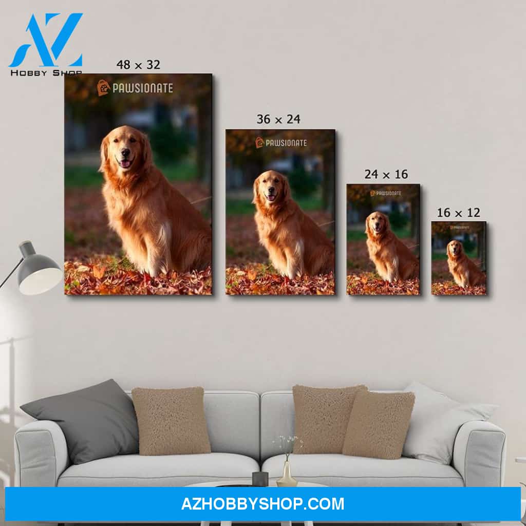 Pet Mugshot - Personalized Custom Matte Canvas