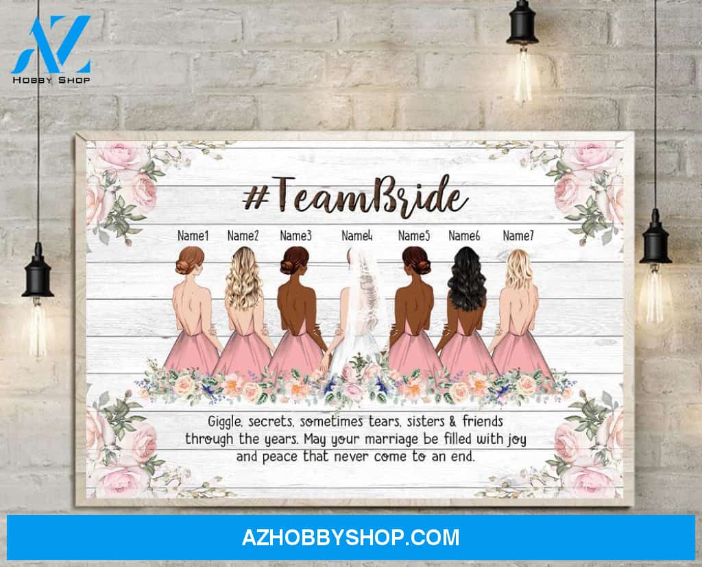 Sisters And Friends Through The Years, Sisters/Friends Custom Poster/Canvas, Gift For Sisters/Friends Gift
