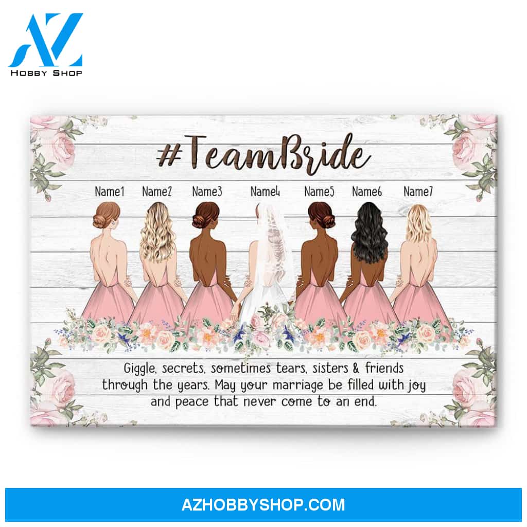 Sisters And Friends Through The Years, Sisters/Friends Custom Poster/Canvas, Gift For Sisters/Friends Gift