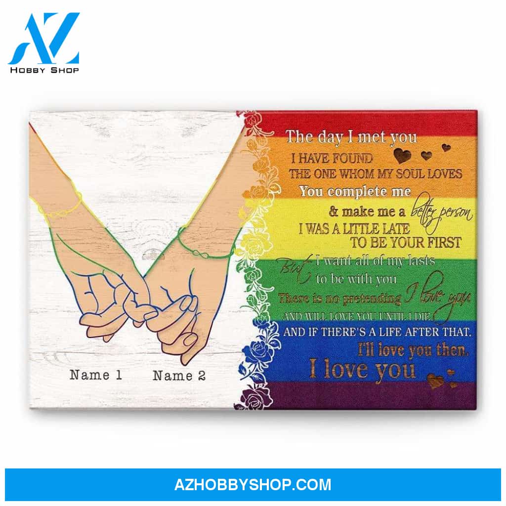 The Day I Met You I Have Found The One Whom My Soul Loves Canvas & Poster