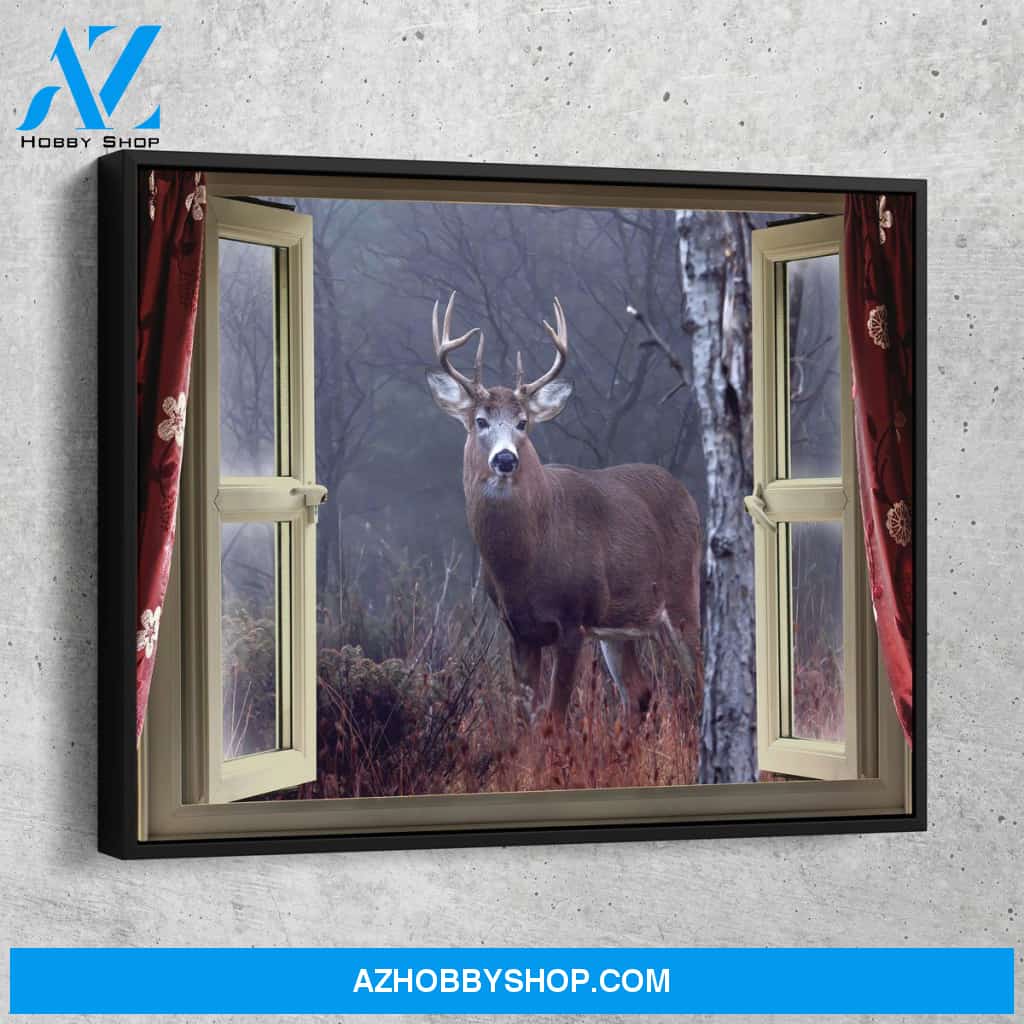 Whitetail Deer In Brush
