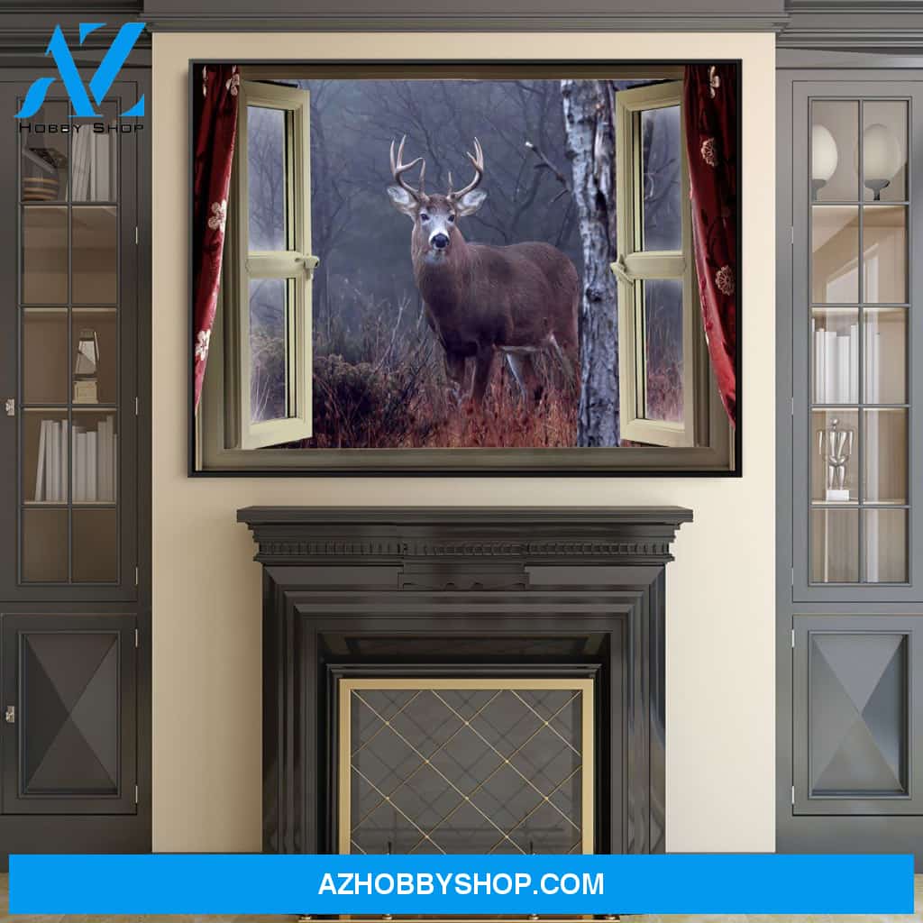 Whitetail Deer In Brush