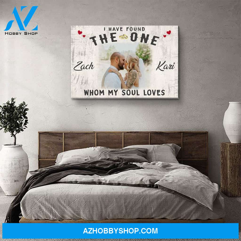 Whom My Soul Loves - Personalized Custom Photo Canvas