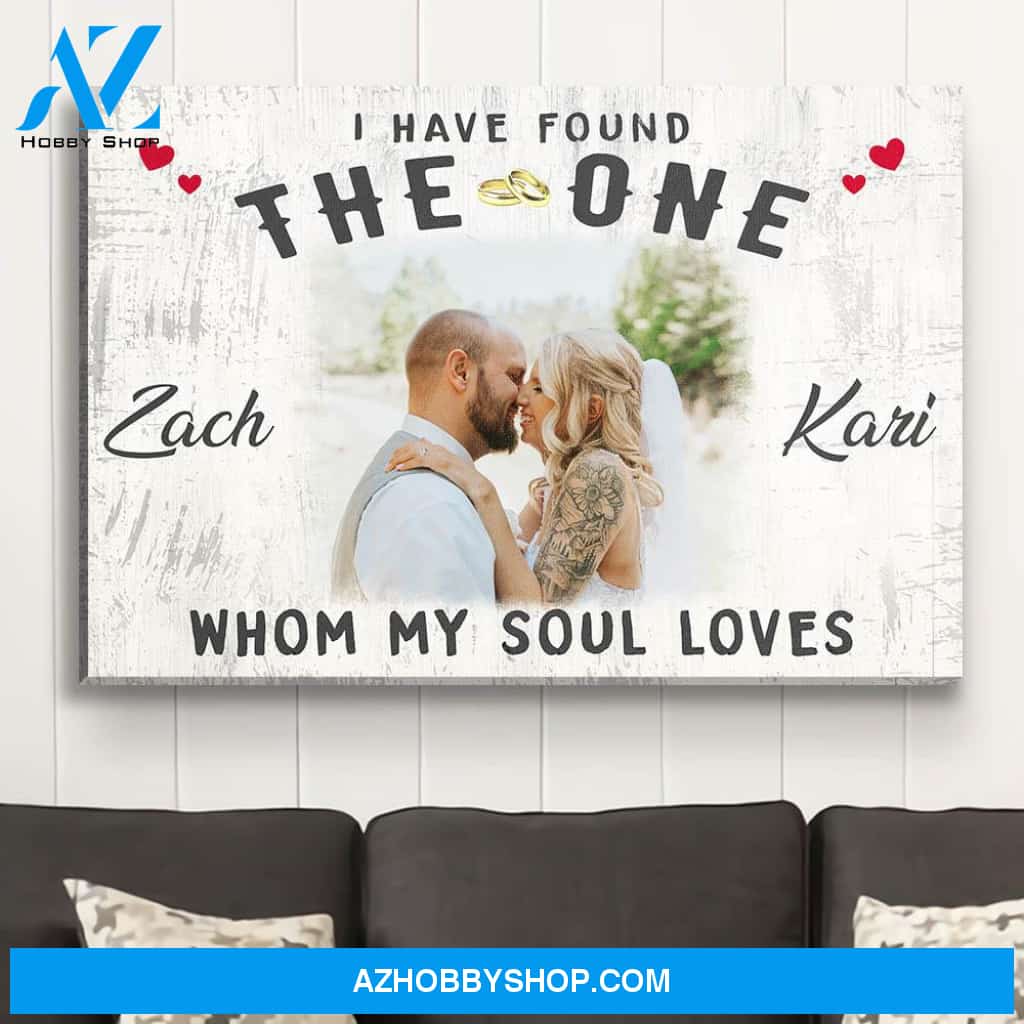 Whom My Soul Loves - Personalized Custom Photo Canvas