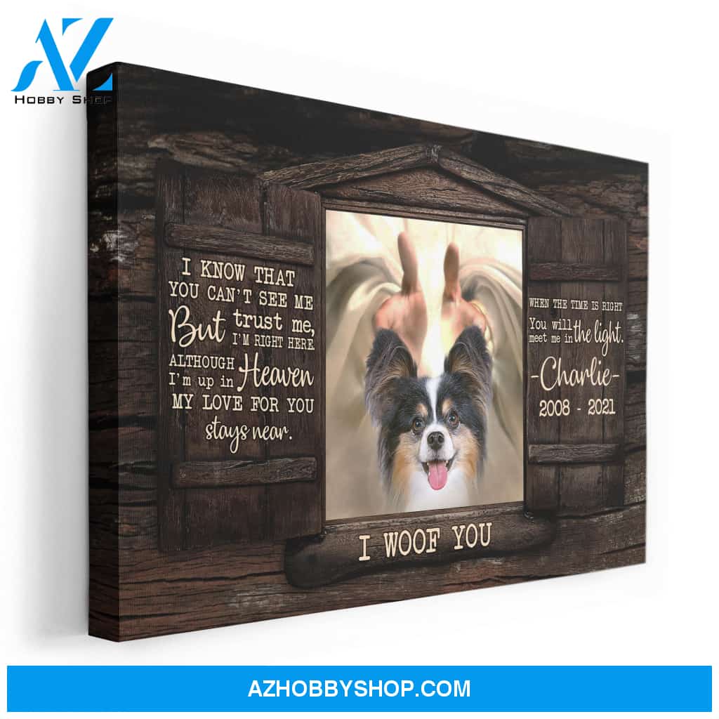 You'll Meet Me In The Light, Dog & Cat Custom Poster & Canvas, Gift For Loss Pet's Owners