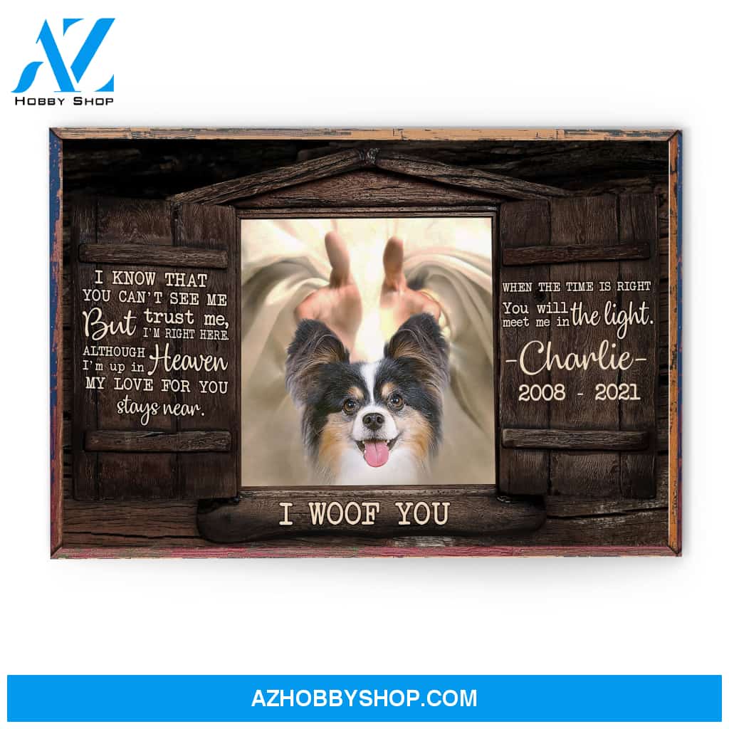You'll Meet Me In The Light, Dog & Cat Custom Poster & Canvas, Gift For Loss Pet's Owners