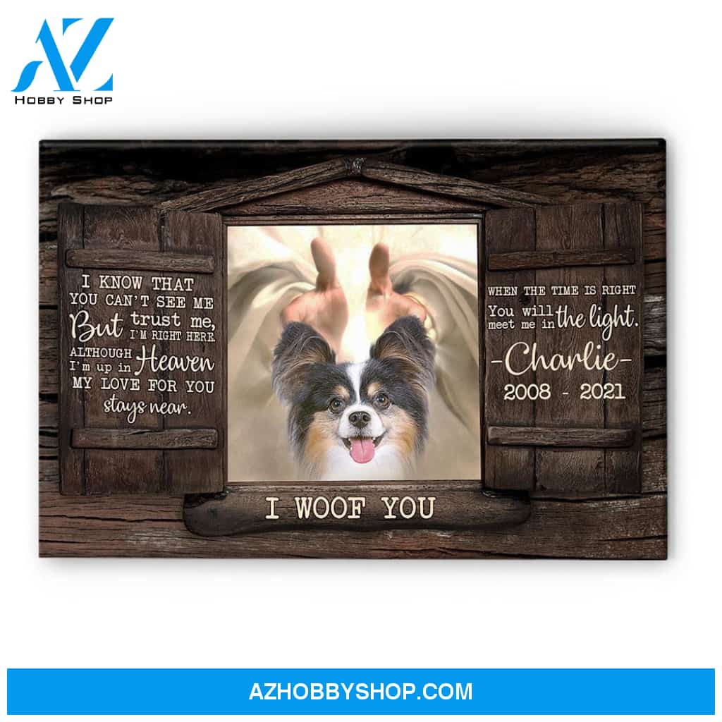 You'll Meet Me In The Light, Dog & Cat Custom Poster & Canvas, Gift For Loss Pet's Owners