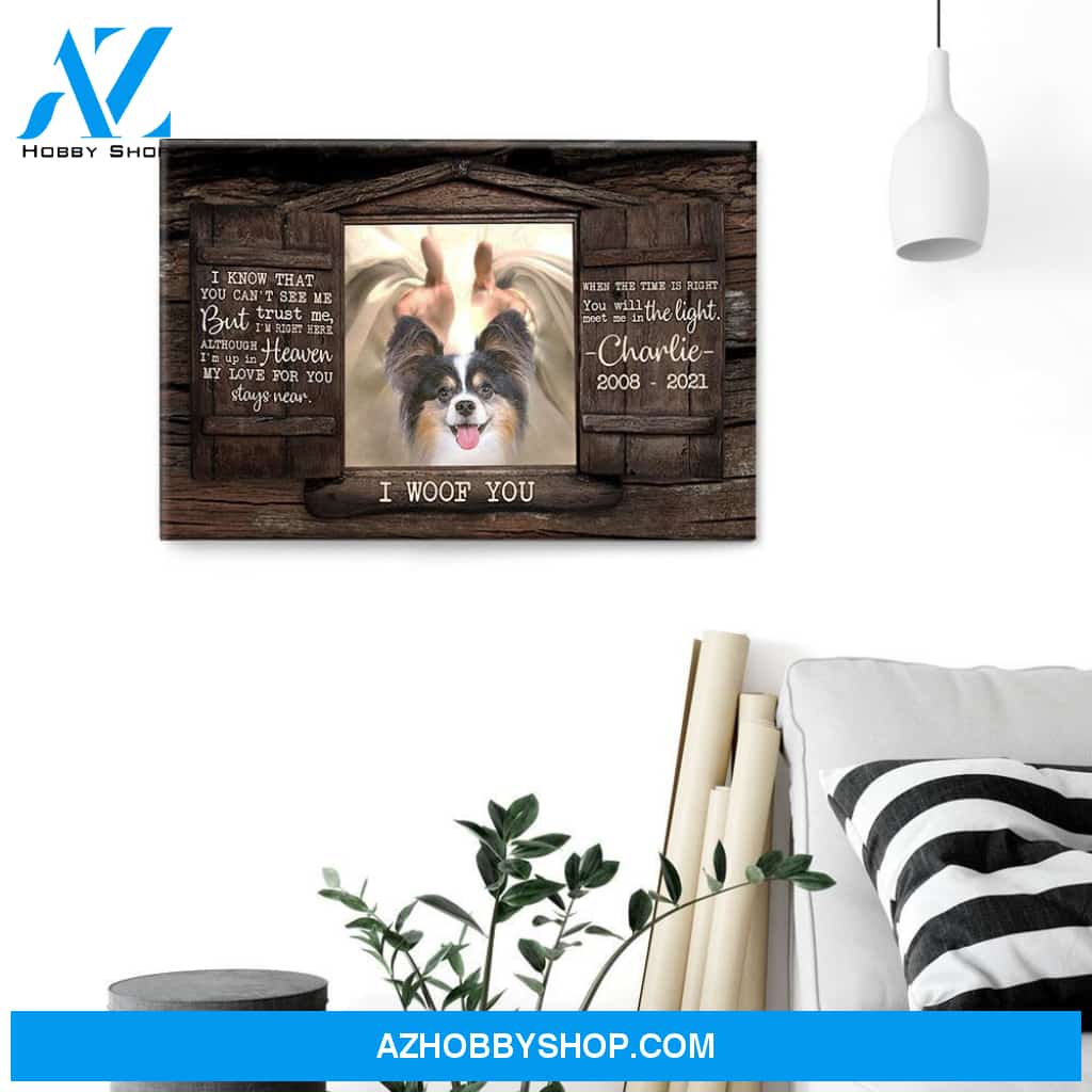 You'll Meet Me In The Light, Dog & Cat Custom Poster & Canvas, Gift For Loss Pet's Owners
